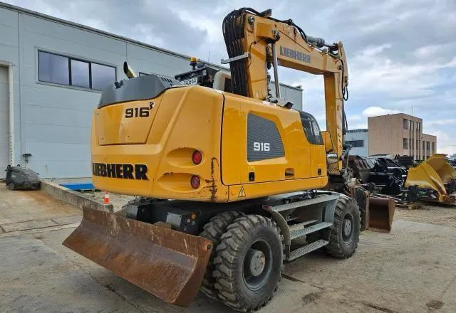 Liebherr A 916 Litronic, 2019 ROK, PODPORY + PŁUG, 6100 MTH - Багер на тркала: слика 5 Liebherr A 916 Litronic, 2019 ROK, PODPORY + PŁUG, 6100 MTH - Багер на тркала: слика 5