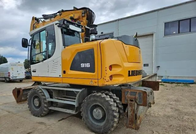 Liebherr A 916 Litronic, 2019 ROK, PODPORY + PŁUG, 6100 MTH - Багер на тркала: слика 4 Liebherr A 916 Litronic, 2019 ROK, PODPORY + PŁUG, 6100 MTH - Багер на тркала: слика 4