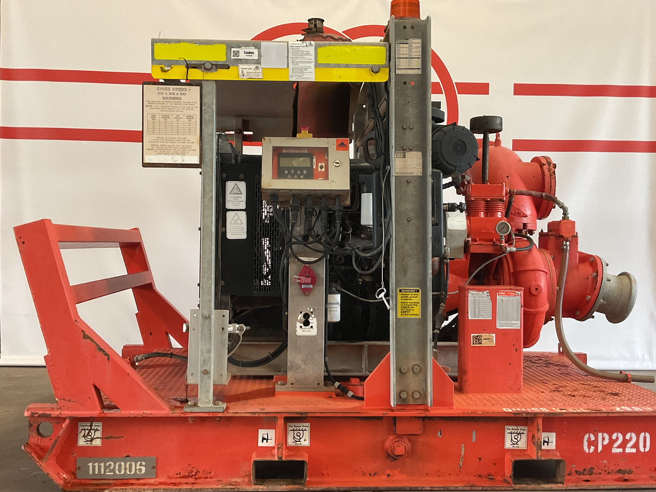 Sykes CP220i water pump, very complete. Perkins powered water pump. - Пумпа за вода: слика 1 Sykes CP220i water pump, very complete. Perkins powered water pump. - Пумпа за вода: слика 1