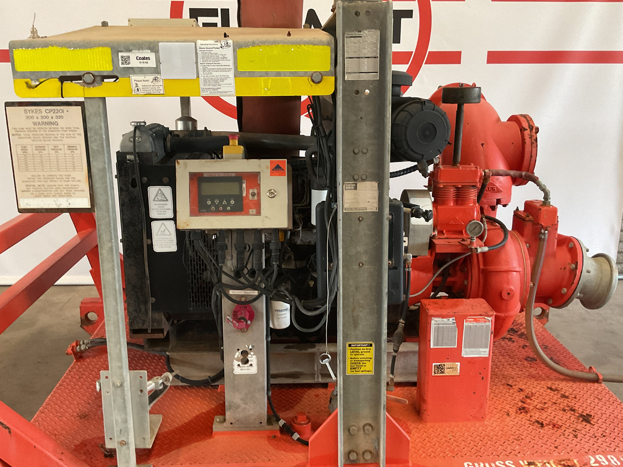 Sykes CP220i water pump, very complete. Perkins powered water pump. - Пумпа за вода: слика 3 Sykes CP220i water pump, very complete. Perkins powered water pump. - Пумпа за вода: слика 3