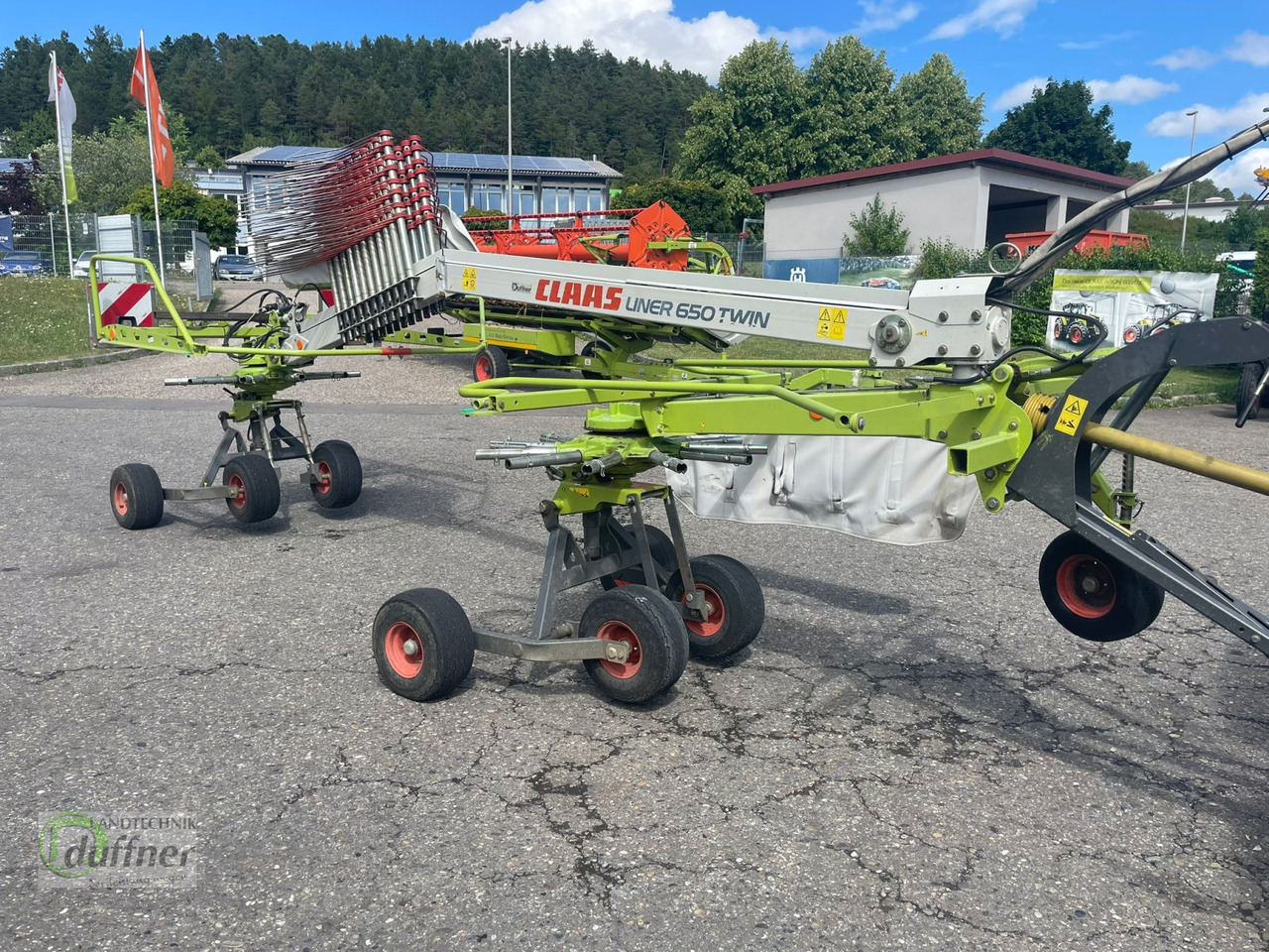 CLAAS Liner 650 Twin - Превртувач и гребло: слика 1 CLAAS Liner 650 Twin - Превртувач и гребло: слика 1