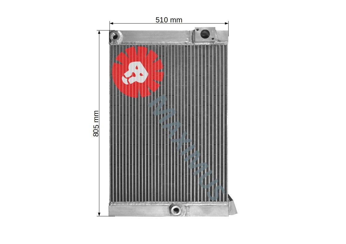 ATLAS COPCO GA37 - Радијатор за Компресор за воздух: слика 3 ATLAS COPCO GA37 - Радијатор за Компресор за воздух: слика 3