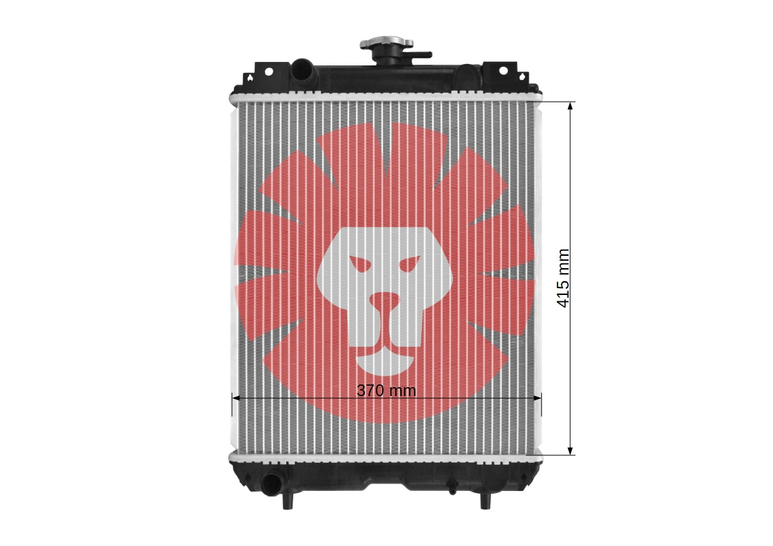 CASE CX15B CX17B CX18B - Радијатор за Мини багер: слика 3 CASE CX15B CX17B CX18B - Радијатор за Мини багер: слика 3