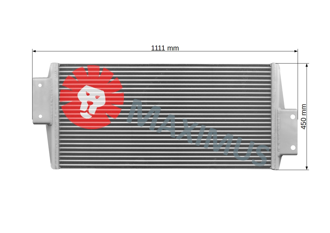 CATERPILLAR IT62H , 950H , 962H , 120K 12K , 140K , 140M , 14M , 160K , 160M - Интеркулер за Натоварувач: слика 3 CATERPILLAR IT62H , 950H , 962H , 120K 12K , 140K , 140M , 14M , 160K , 160M - Интеркулер за Натоварувач: слика 3