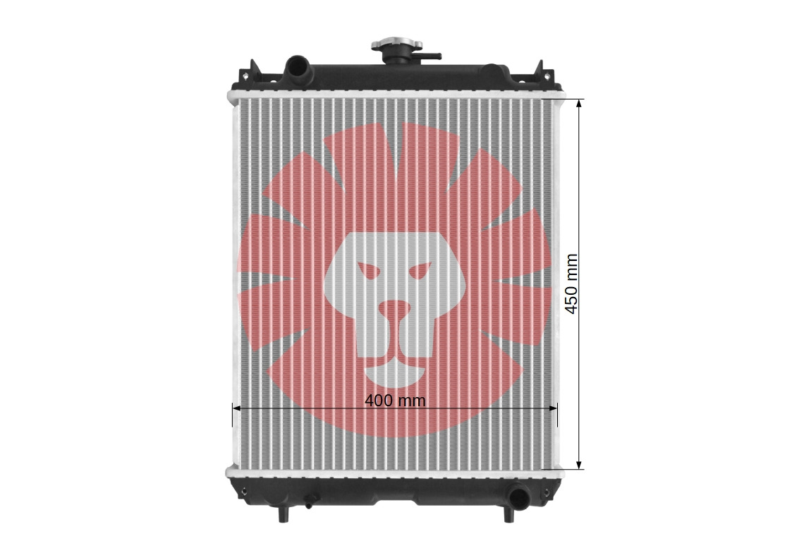 KOMATSU PC30R PC35R - Радијатор за Багер: слика 3 KOMATSU PC30R PC35R - Радијатор за Багер: слика 3