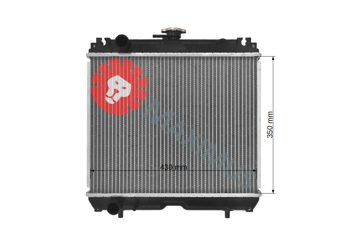 KUBOTA B7500 , B7410 , B7510 , B7610 , - Радијатор за Мини трактор: слика 2 KUBOTA B7500 , B7410 , B7510 , B7610 , - Радијатор за Мини трактор: слика 2