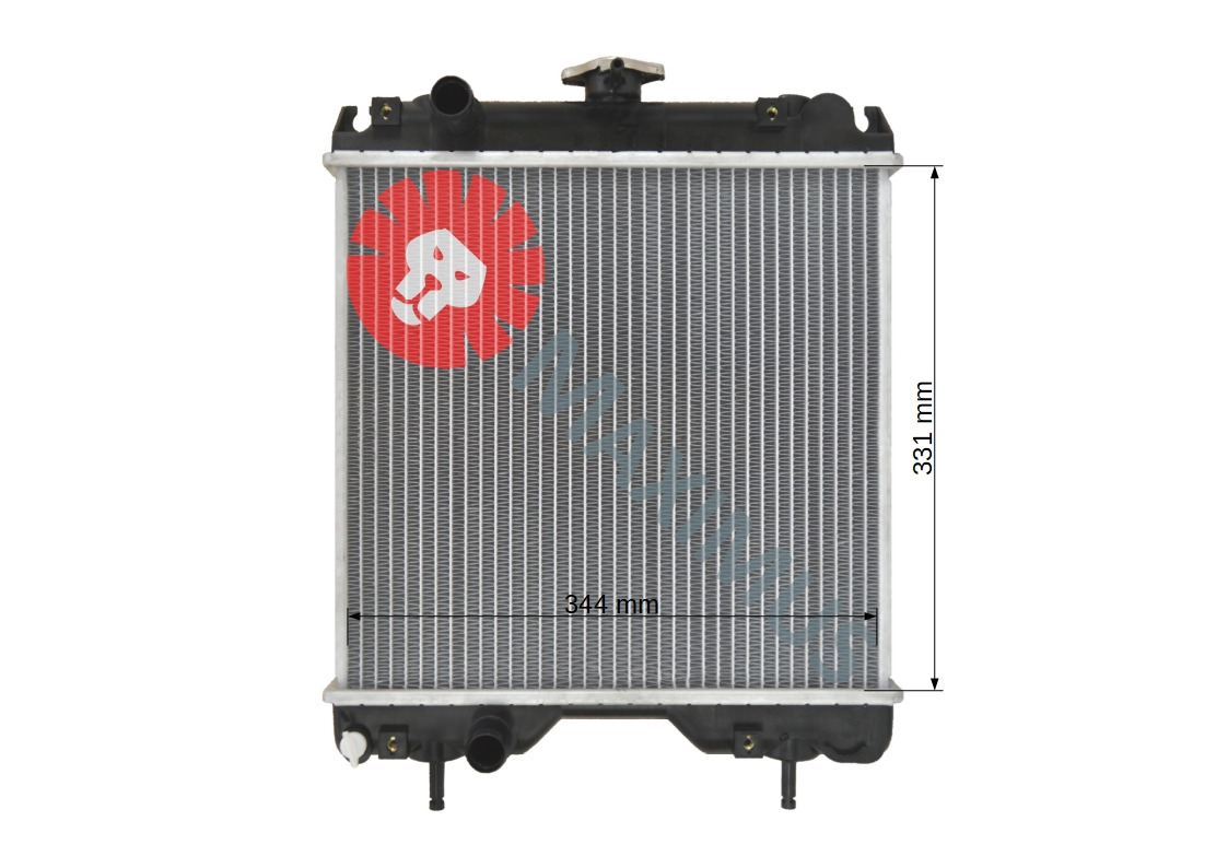 KUBOTA BX2230 , BX22 , BX23 , BX2200 - Радијатор за Мини трактор: слика 2 KUBOTA BX2230 , BX22 , BX23 , BX2200 - Радијатор за Мини трактор: слика 2