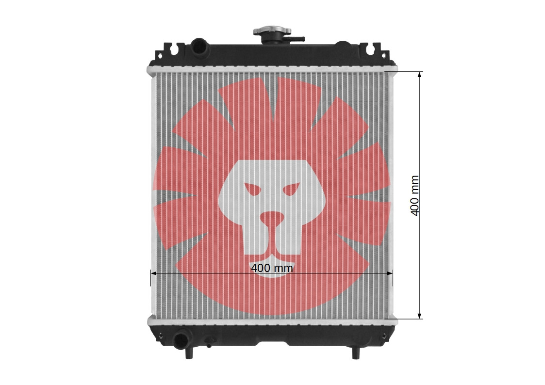 KUBOTA DGW400 - Радијатор за Трактор: слика 3 KUBOTA DGW400 - Радијатор за Трактор: слика 3