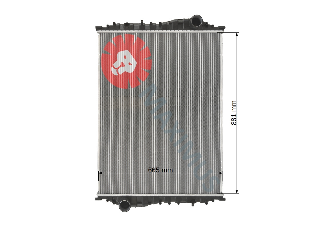 MAN MAN MERCEDES SETRA NEOPLAN - Радијатор за Патнички вагон автобус: слика 2 MAN MAN MERCEDES SETRA NEOPLAN - Радијатор за Патнички вагон автобус: слика 2