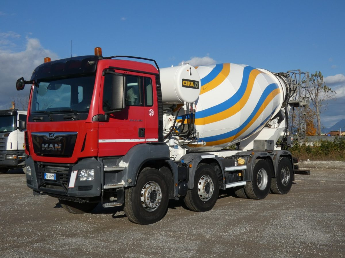 MAN TGS 41.460 CIFA RY1300 - Камион миксер за бетон: слика 1 MAN TGS 41.460 CIFA RY1300 - Камион миксер за бетон: слика 1