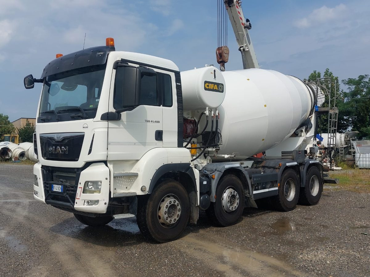 MAN TGS 41.480 CIFA RY1300 - Камион миксер за бетон: слика 3 MAN TGS 41.480 CIFA RY1300 - Камион миксер за бетон: слика 3