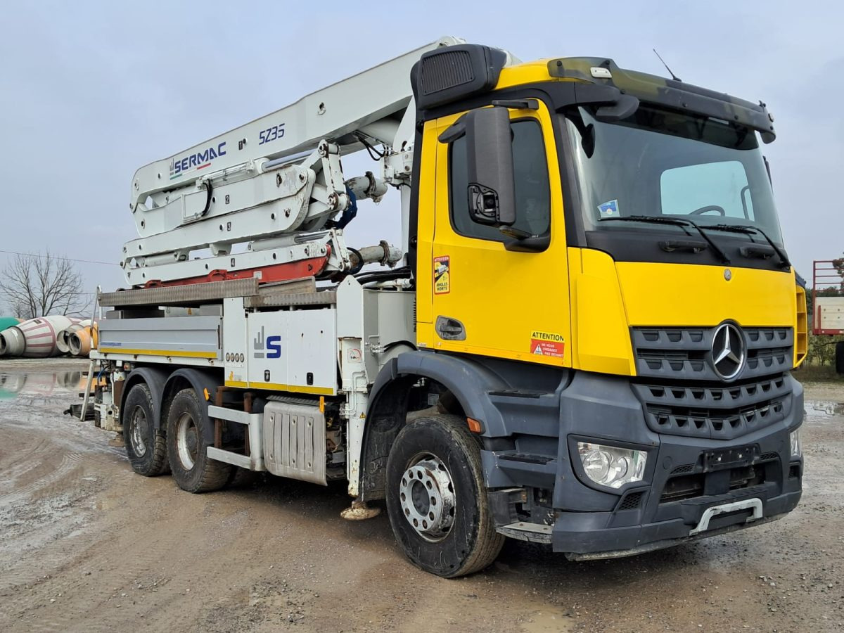 MERCEDES AROCS 2643 SERMAC 5Z33 - Камион со бетонска пумпа: слика 1 MERCEDES AROCS 2643 SERMAC 5Z33 - Камион со бетонска пумпа: слика 1