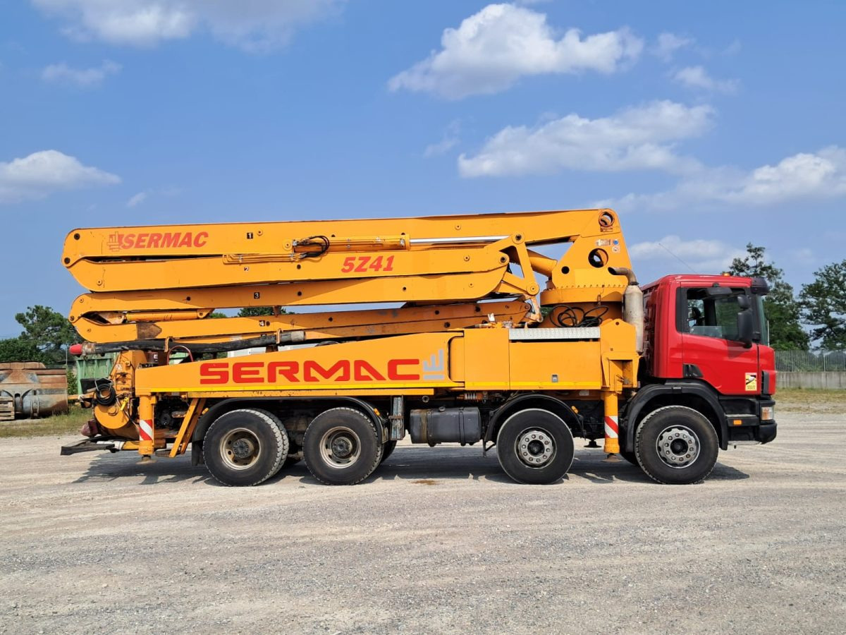 Scania P 114 380 SERMAC 5Z41 - Камион со бетонска пумпа: слика 1 Scania P 114 380 SERMAC 5Z41 - Камион со бетонска пумпа: слика 1