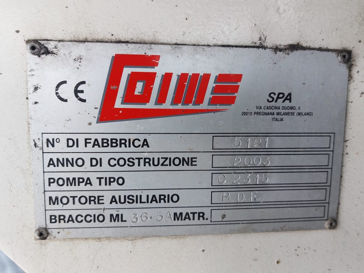 Камион со бетонска пумпа VOLVO FM12 R64 380: слика 11 Камион со бетонска пумпа VOLVO FM12 R64 380: слика 11