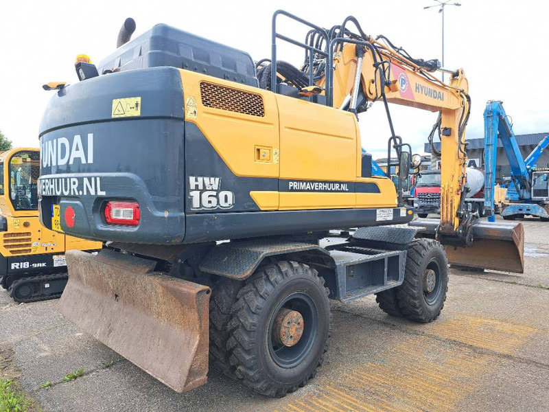 Hyundai HW160 - Багер на тркала: слика 4 Hyundai HW160 - Багер на тркала: слика 4