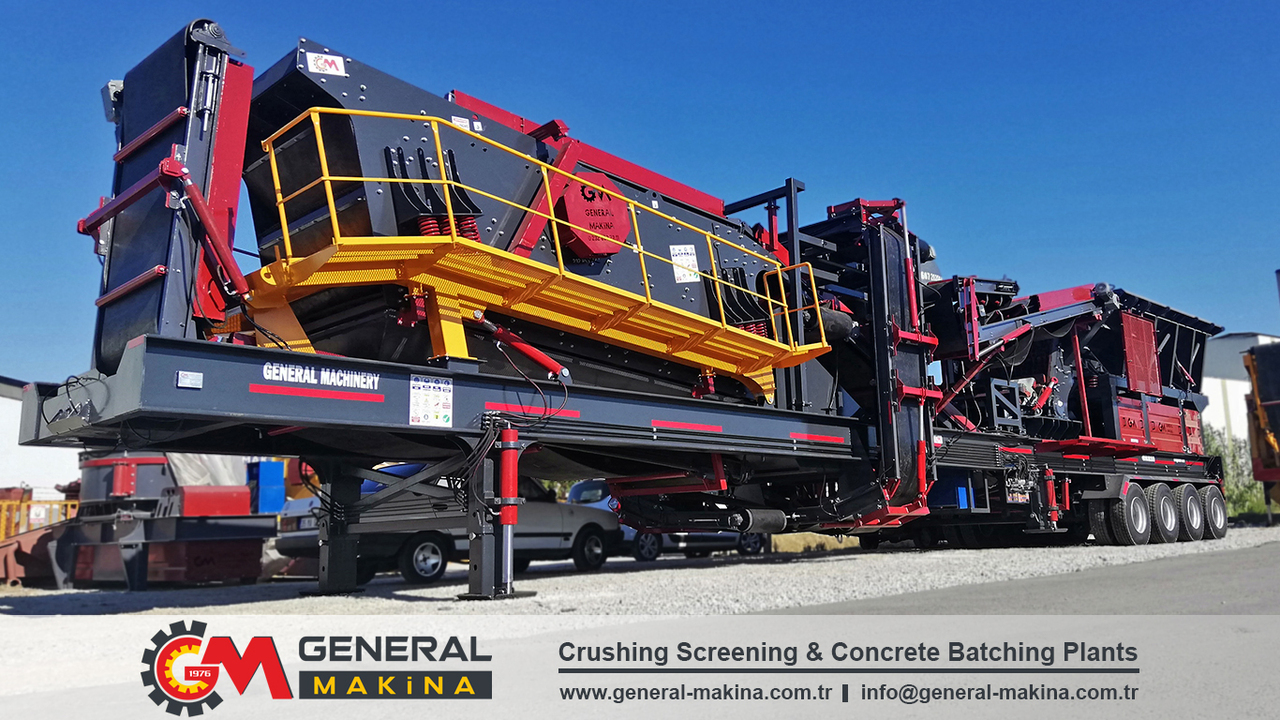 Нов Мобилна дробилка GENERAL MAKİNA HOT Sale Crushing Plants: слика 10