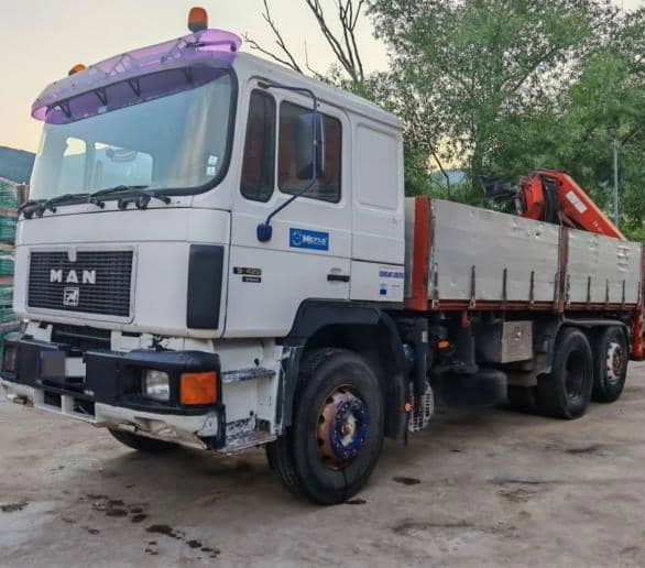 MAN 19.422 Truck with crane - Камион со кран: слика 1 MAN 19.422 Truck with crane - Камион со кран: слика 1
