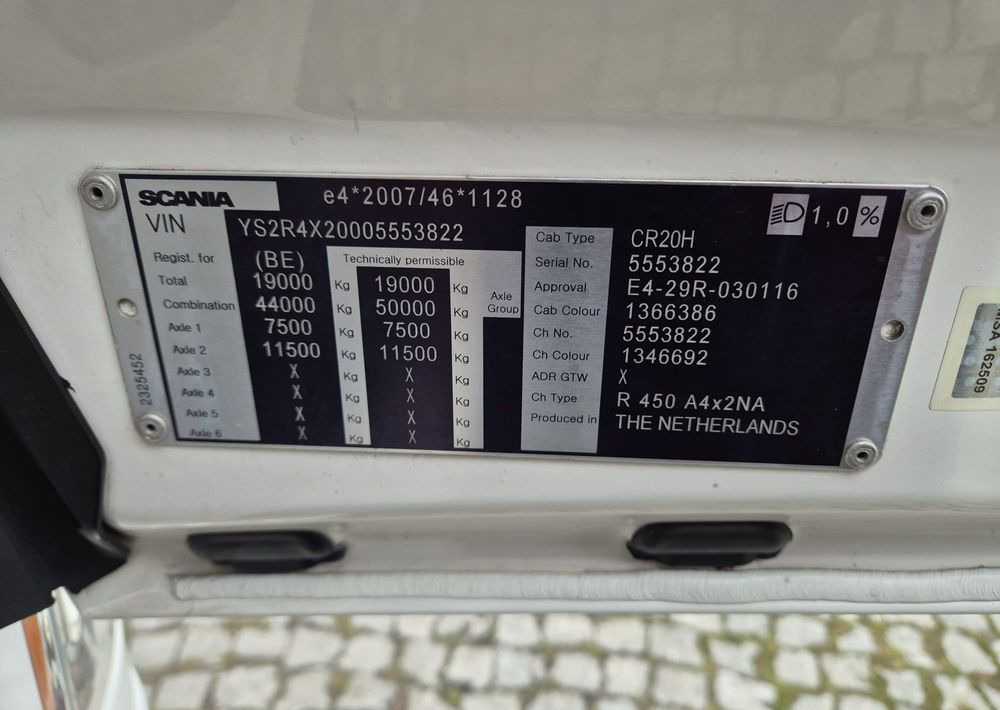 Камион влекач Scania R500: слика 33