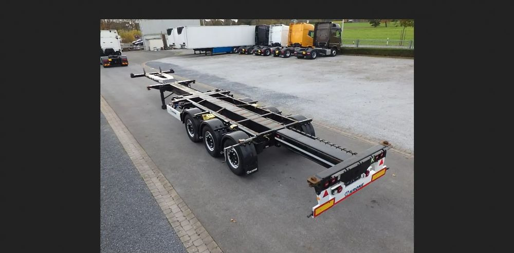 Krone Podkontenerowa - Транспортер на контејнер/ Полуприколка со променливо тело: слика 2 Krone Podkontenerowa - Транспортер на контејнер/ Полуприколка со променливо тело: слика 2