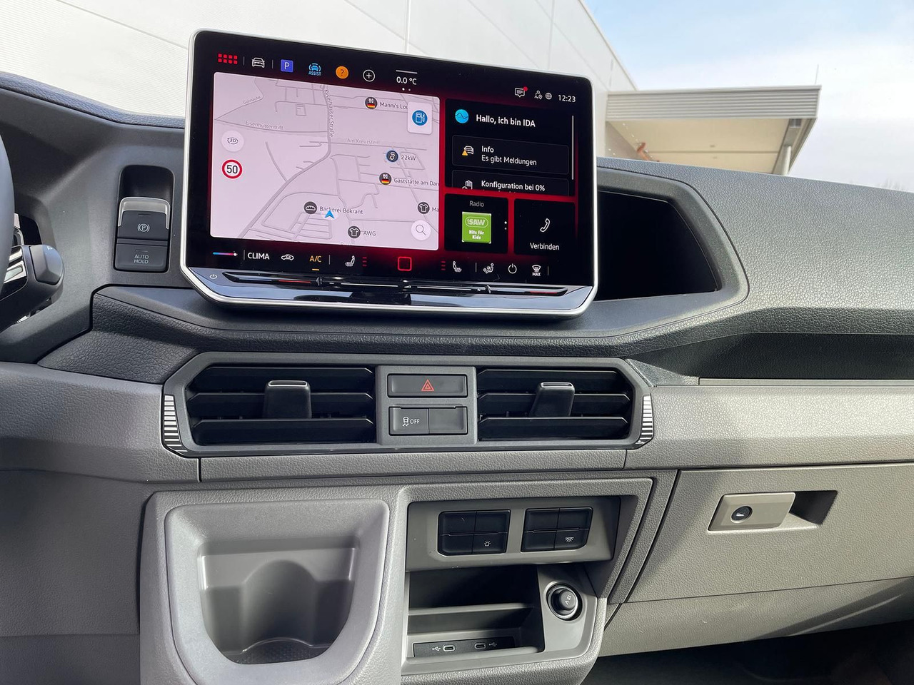 Комбе со отворен сандак, Комби со двојна кабина MAN TGE 3.180 Pritsche DOKA LR KAMERA AHK SITZHZ: слика 25