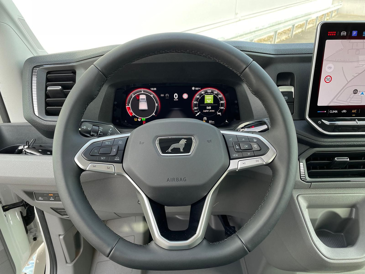 Комбе со отворен сандак, Комби со двојна кабина MAN TGE 3.180 Pritsche DOKA LR KAMERA AHK SITZHZ: слика 14