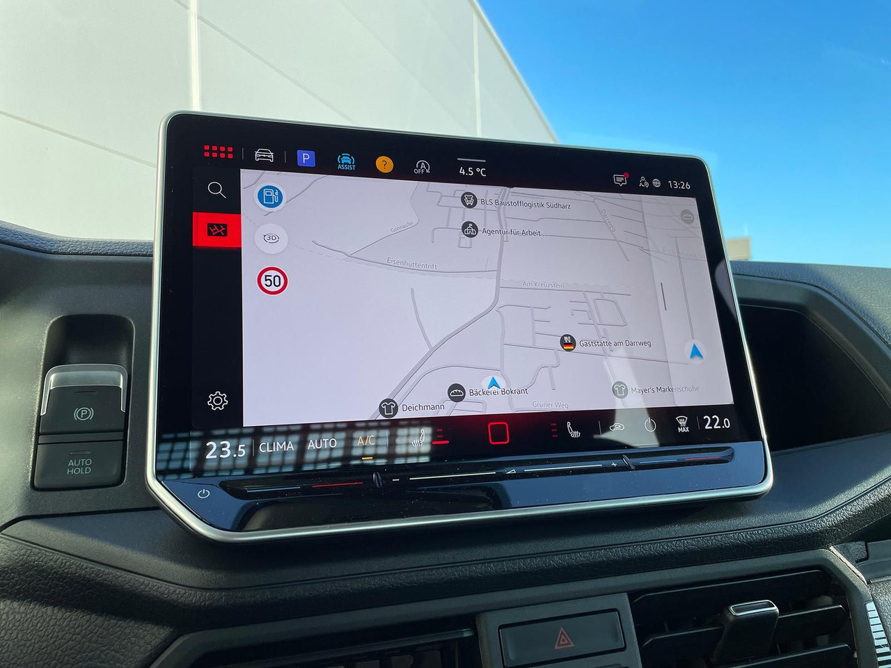 Комби кипер, Комби со двојна кабина MAN TGE 3.180 Pritsche KIPPER DOKA LR 4x4 ACC LED: слика 21