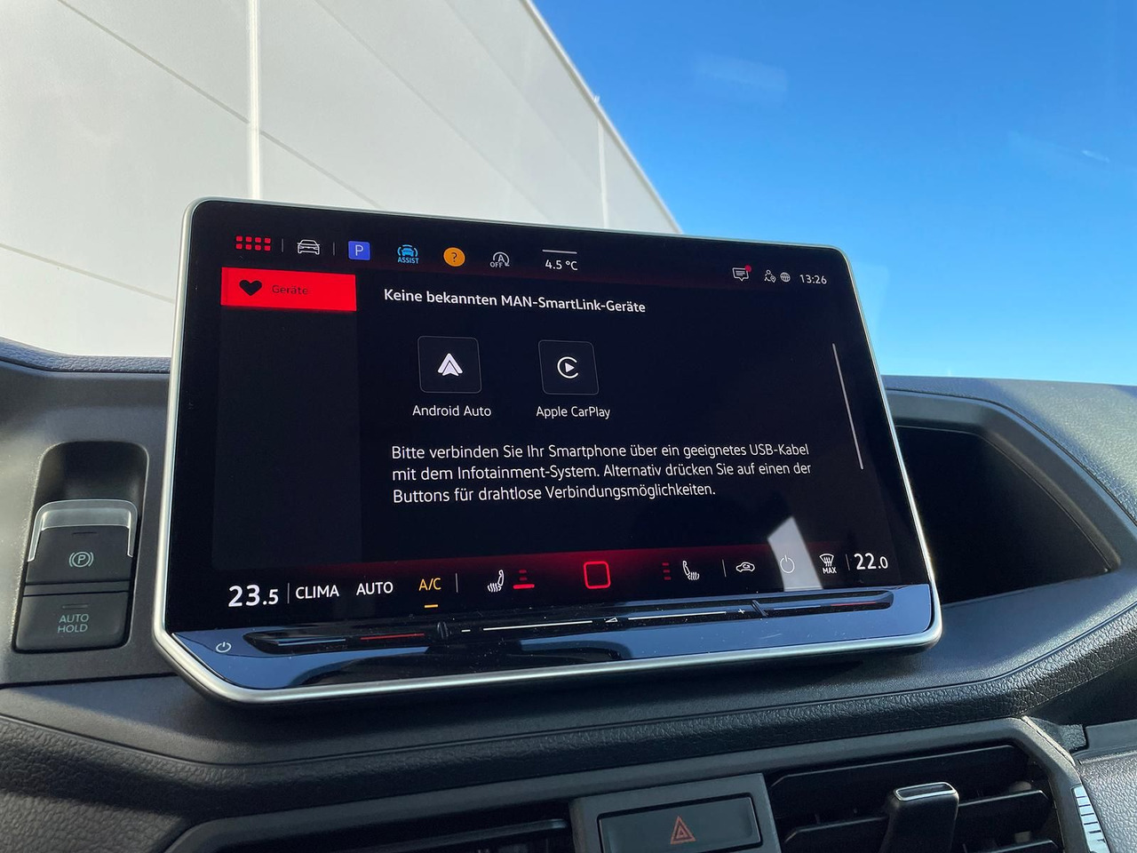 Комби кипер, Комби со двојна кабина MAN TGE 3.180 Pritsche KIPPER DOKA LR 4x4 ACC LED: слика 22