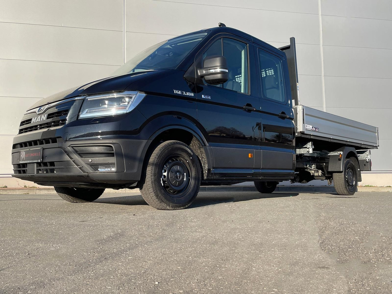 Комби кипер, Комби со двојна кабина MAN TGE 3.180 Pritsche KIPPER DOKA LR 4x4 ACC LED: слика 34