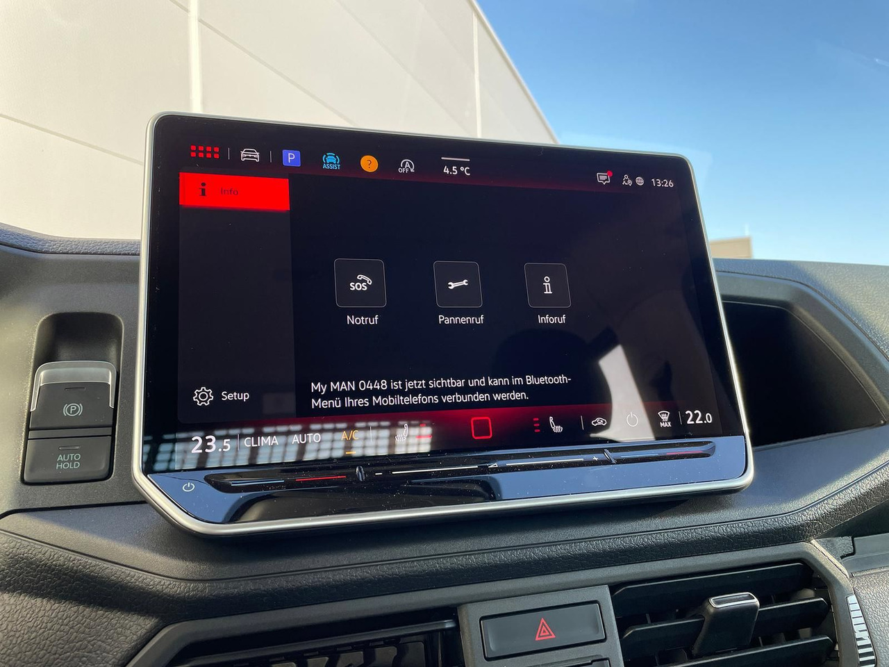 Комби кипер, Комби со двојна кабина MAN TGE 3.180 Pritsche KIPPER DOKA LR 4x4 ACC LED: слика 20