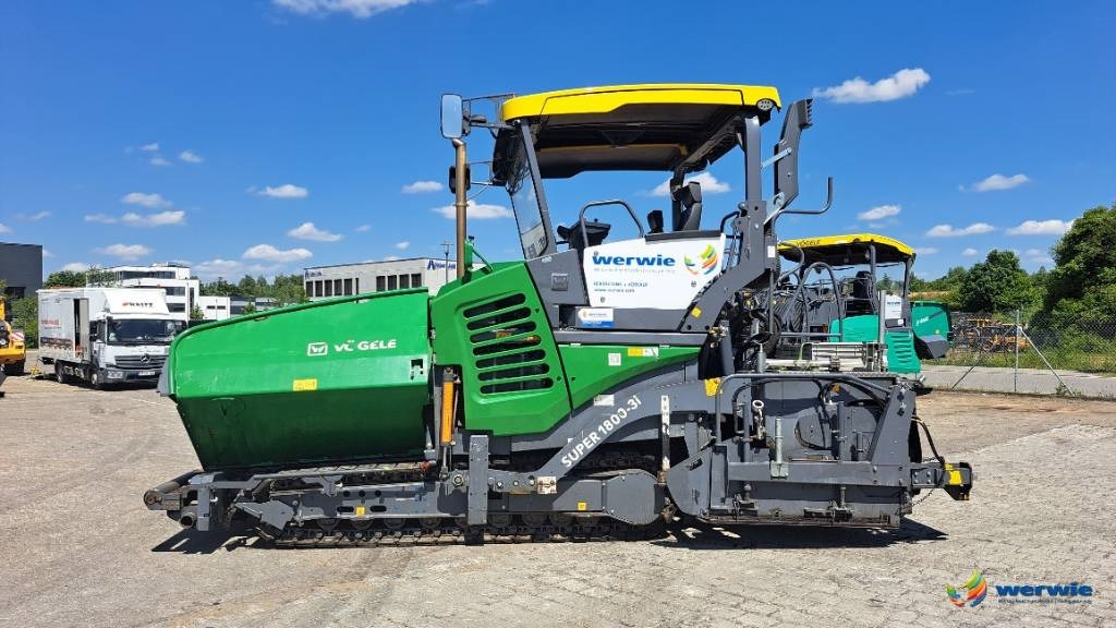 Vögele SUPER 1800-3i / AB600-3TP1 (3,00 - 6,00m) - Асфалтен поплочувач: слика 1 Vögele SUPER 1800-3i / AB600-3TP1 (3,00 - 6,00m) - Асфалтен поплочувач: слика 1