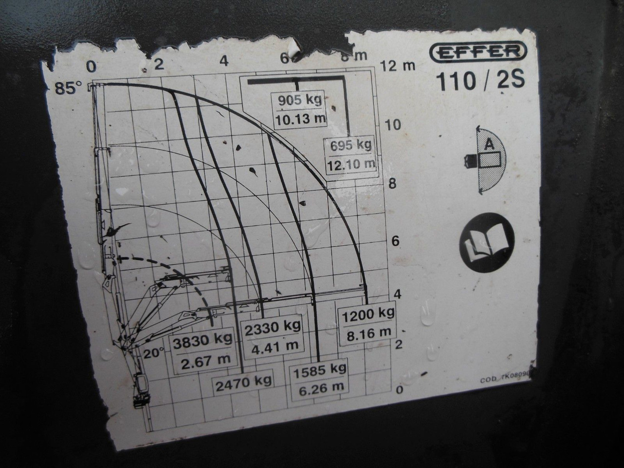 Лизинг на  DAF CF 65.240,KRAN EFFER 110/2S,MANUELL,BLATT,1 HAND DAF CF 65.240,KRAN EFFER 110/2S,MANUELL,BLATT,1 HAND: слика 13