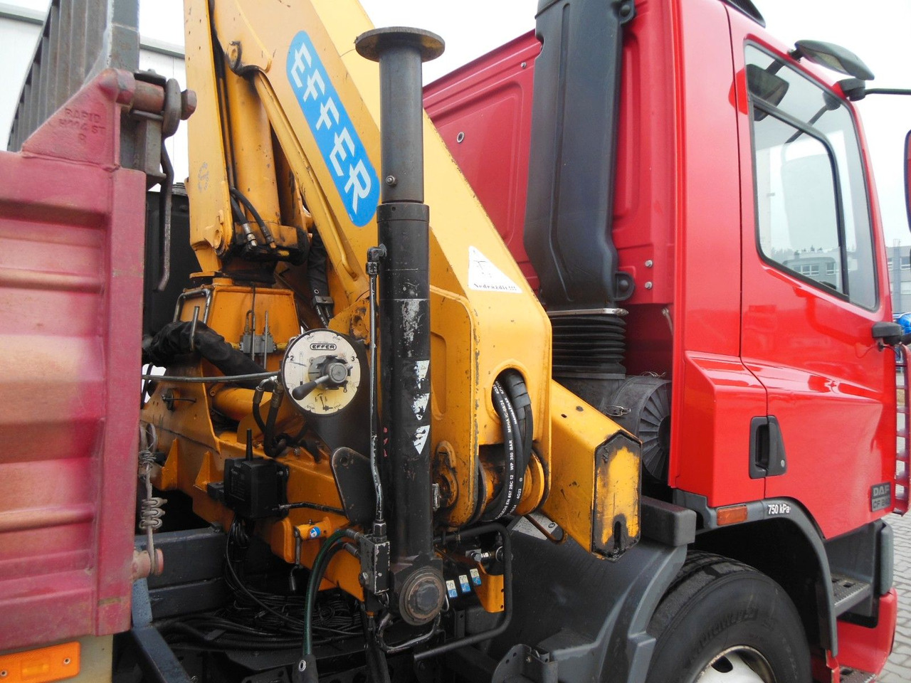 Лизинг на  DAF CF 65.240,KRAN EFFER 110/2S,MANUELL,BLATT,1 HAND DAF CF 65.240,KRAN EFFER 110/2S,MANUELL,BLATT,1 HAND: слика 14