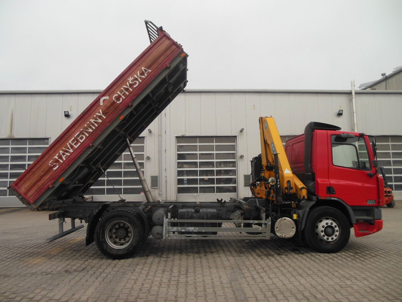 Нов Кипер, Камион со кран DAF CF 65.240,KRAN EFFER 110/2S,MANUELL,BLATT,1 HAND: слика 15