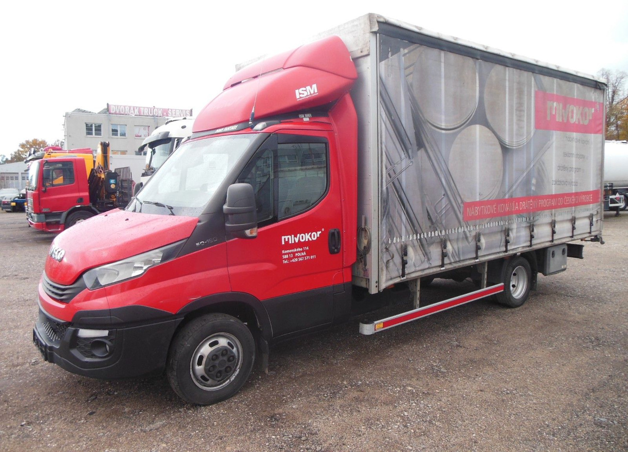 Iveco Daily 50C18, 10 Paletten - Комбе со церада: слика 1 Iveco Daily 50C18, 10 Paletten - Комбе со церада: слика 1