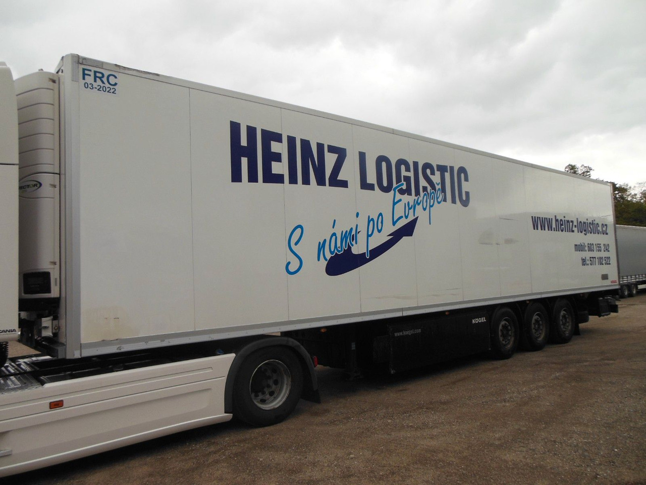 Полуприколка сандучар Kögel SVT 24, DOPPELSTOCK, CARRIER VECTOR 1550: слика 1