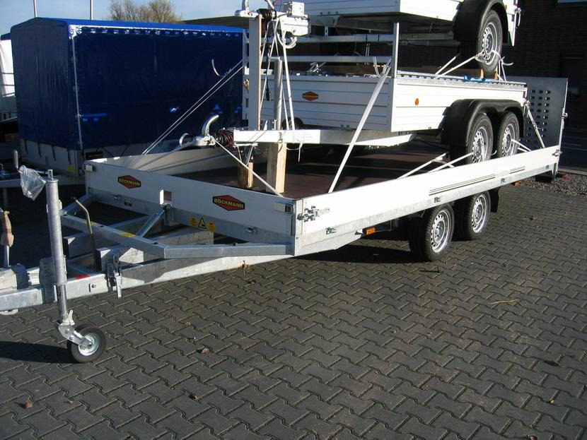 Böckmann MH AL 4320/35 430x208x20cm easyload 13" (XL) 3500kg Modell 2023 preorder - Приколка за градежни машини: слика 1 Böckmann MH AL 4320/35 430x208x20cm easyload 13" (XL) 3500kg Modell 2023 preorder - Приколка за градежни машини: слика 1