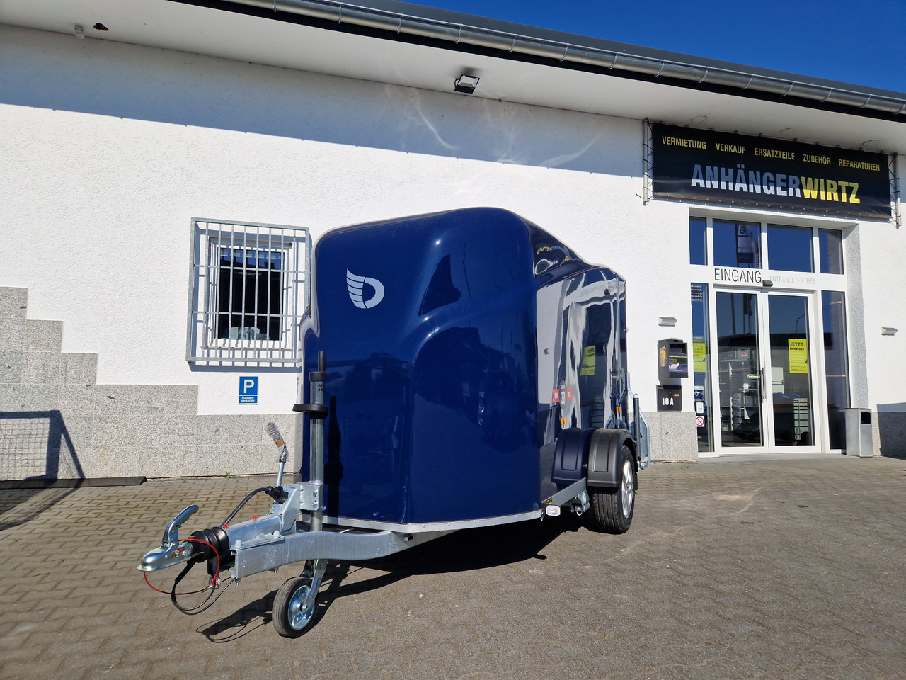 Debon Cargo 1300 300x152x168cm royal blau Seitentür Alufelgen Pullman 1300kg 100km/H Modell 2025 - Автомобил приколка: слика 5 Debon Cargo 1300 300x152x168cm royal blau Seitentür Alufelgen Pullman 1300kg 100km/H Modell 2025 - Автомобил приколка: слика 5