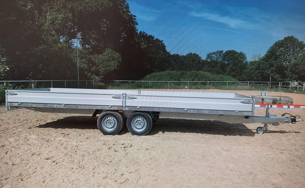 Hapert AZURE H-2 605x200x30cm 14" 3500kg - Приколка платформа: слика 1 Hapert AZURE H-2 605x200x30cm 14" 3500kg - Приколка платформа: слика 1
