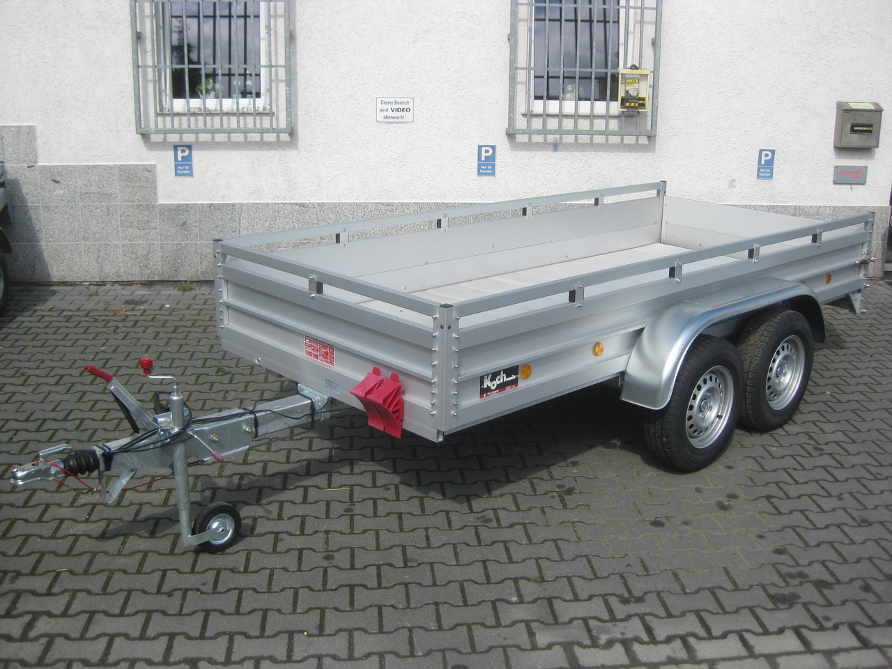 PKW Anhänger Koch Aluline+ 350x150x44cm ALUBODEN (L) 2600kg - Автомобил приколка: слика 2 PKW Anhänger Koch Aluline+ 350x150x44cm ALUBODEN (L) 2600kg - Автомобил приколка: слика 2