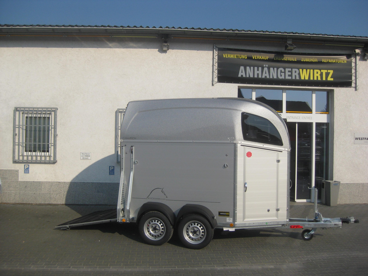 Pferdeanhänger Böckmann Champion C 2700kg CFF+ 100 km/H - Приколка за коњи: слика 5 Pferdeanhänger Böckmann Champion C 2700kg CFF+ 100 km/H - Приколка за коњи: слика 5