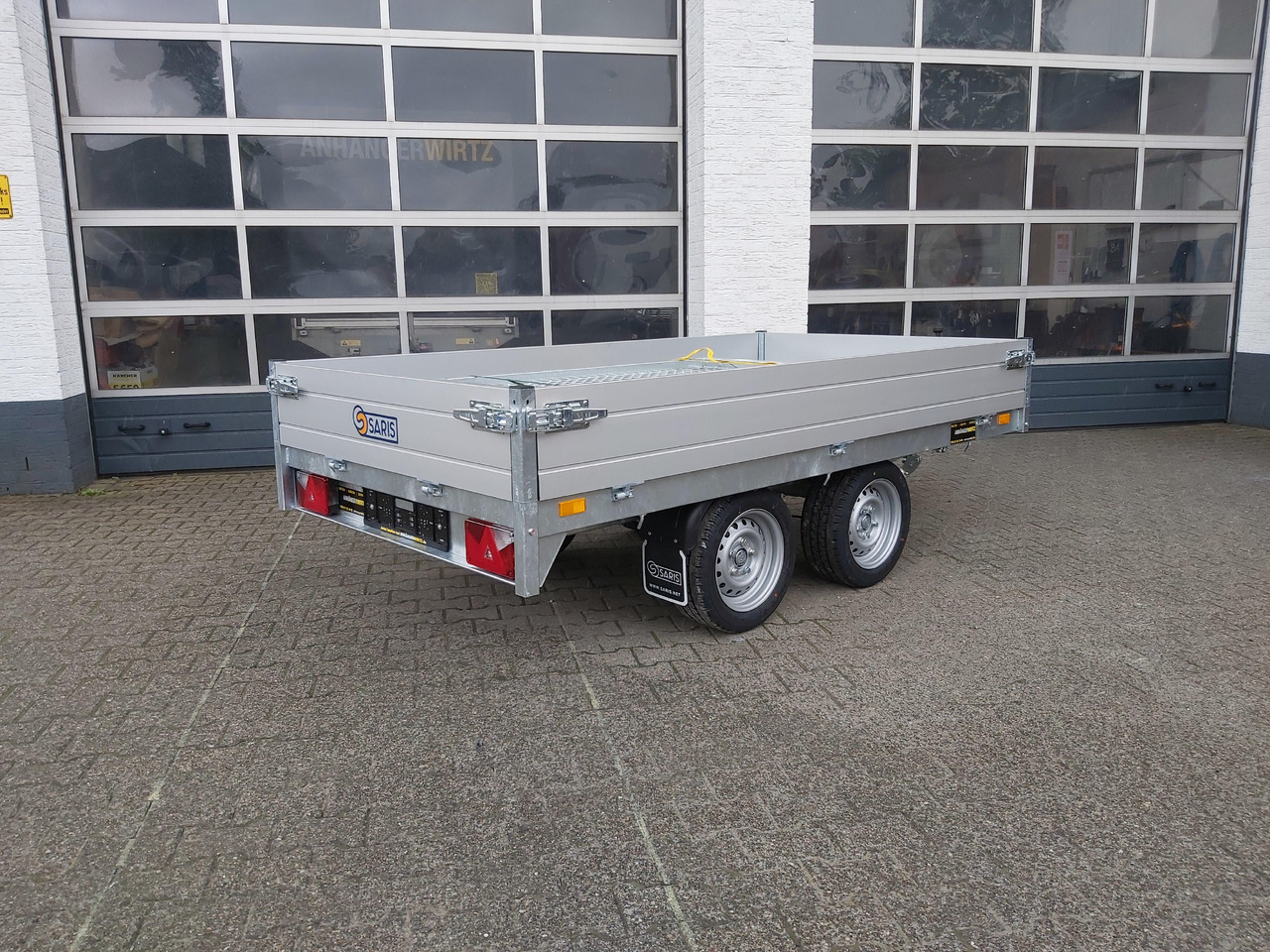 Приколка платформа Saris PL 276 150 2000 2 276x150x30cm 13" (S) 2000kg Online Aktion: слика 9