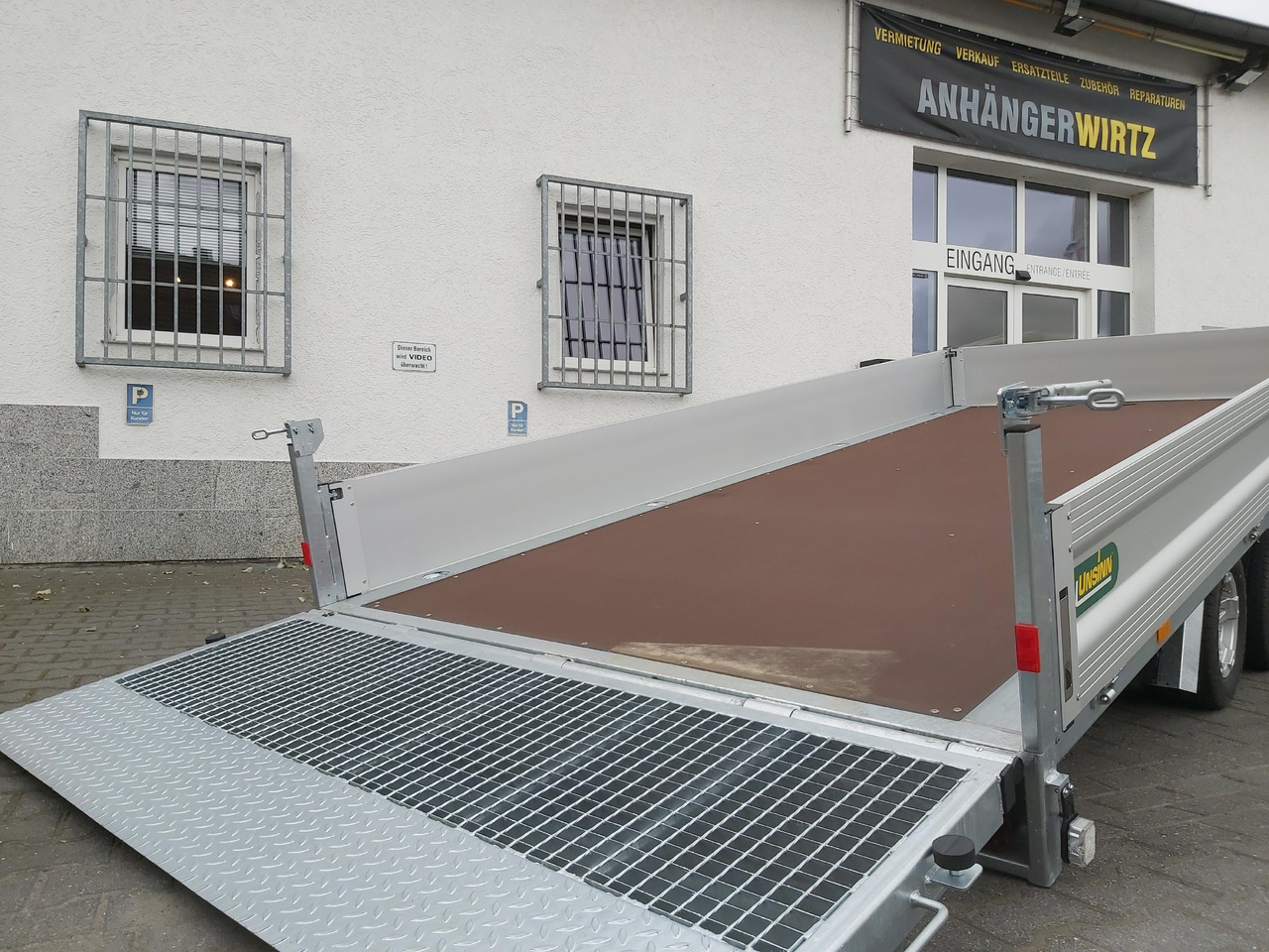 Unsinn Maschinentransporter PKL 3042-10-2040 426x204x350cm easyload Alufelgen 3000kg - Приколка платформа: слика 3 Unsinn Maschinentransporter PKL 3042-10-2040 426x204x350cm easyload Alufelgen 3000kg - Приколка платформа: слика 3