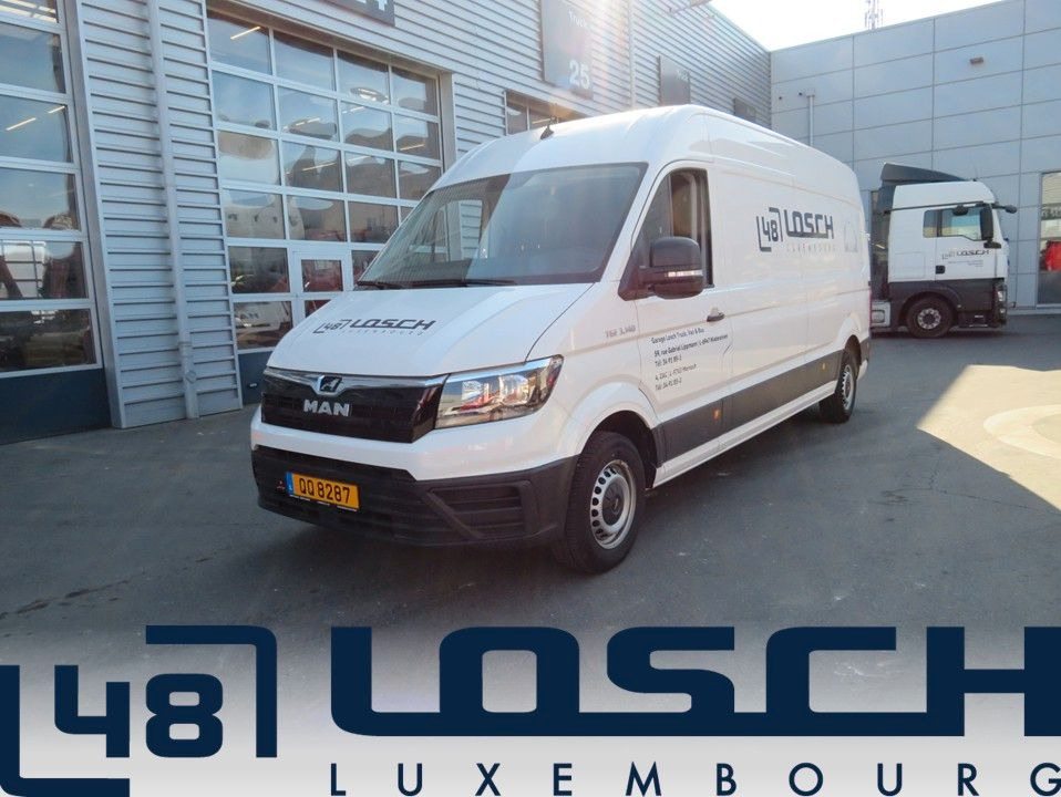 Нов Товарно комбе MAN TGE 3.140 4X2F L4H3 SB Kasten: слика 1