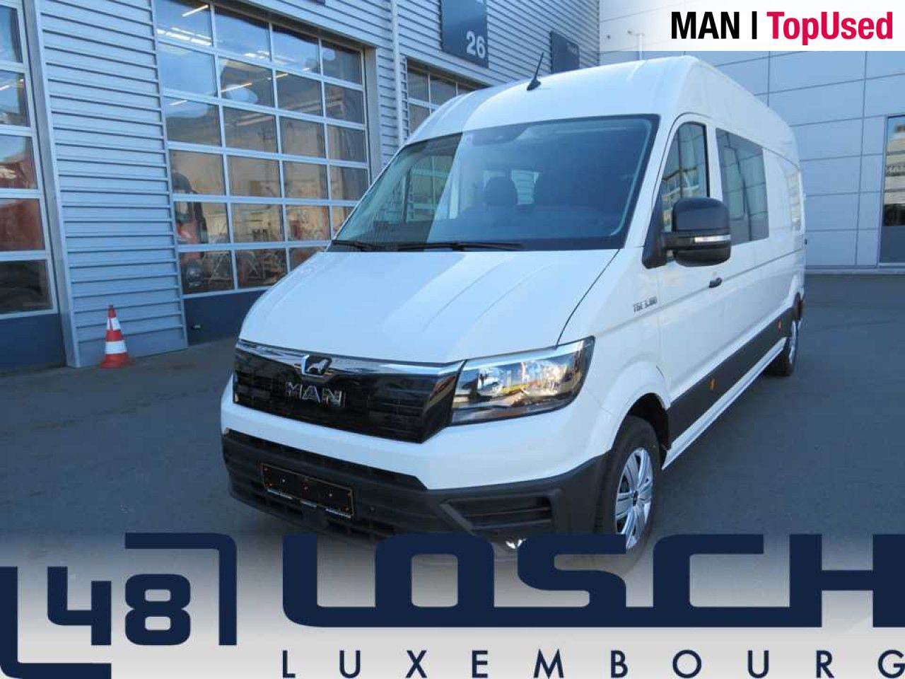 MAN TGE 3.180 4X2F L4H3 SB Doka Kasten Klima AHK ZV - Товарно комбе, Комби со двојна кабина: слика 1 MAN TGE 3.180 4X2F L4H3 SB Doka Kasten Klima AHK ZV - Товарно комбе, Комби со двојна кабина: слика 1