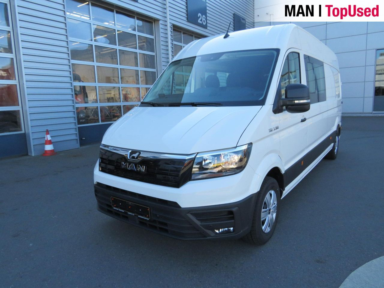 MAN TGE 3.180 4X2F L4H3 SB Doka Kasten Klima AHK ZV - Товарно комбе, Комби со двојна кабина: слика 2 MAN TGE 3.180 4X2F L4H3 SB Doka Kasten Klima AHK ZV - Товарно комбе, Комби со двојна кабина: слика 2