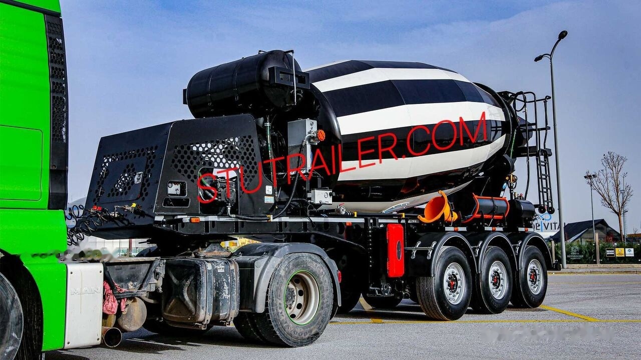 STU 14,7m3 Concrete Mixer Trailer - Полуприколка миксер за бетон: слика 4 STU 14,7m3 Concrete Mixer Trailer - Полуприколка миксер за бетон: слика 4
