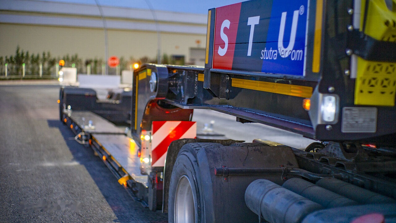 Нов Полуприколка за низок утовар STU 2 Axle Extendable Low Loader: слика 26