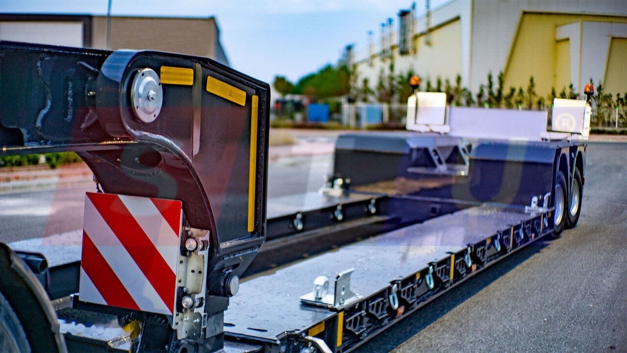 Нов Полуприколка за низок утовар STU 2 Axle Extendable Low Loader: слика 11