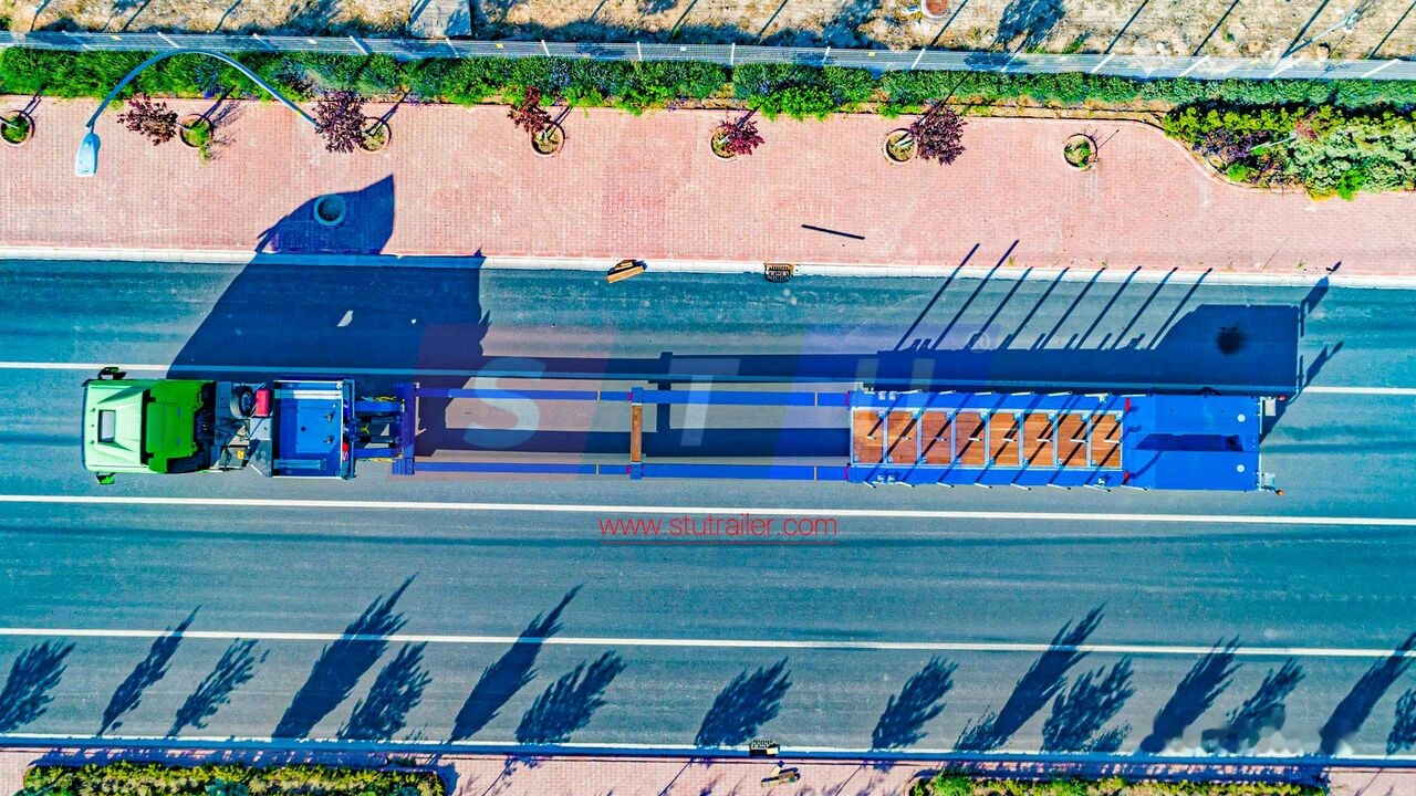 Нов Полуприколка за низок утовар STU 2 Axle Extendable Low Loader: слика 8