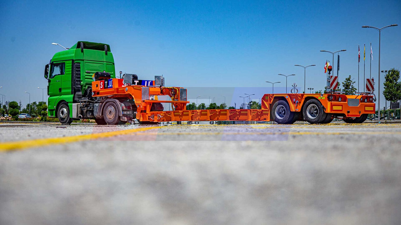 Нов Полуприколка за низок утовар STU 2 Axle Extendable Low Loader: слика 19